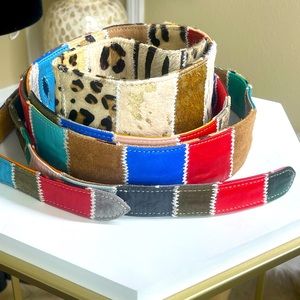 Sassy Jones Yaya Leather Wrap Belt